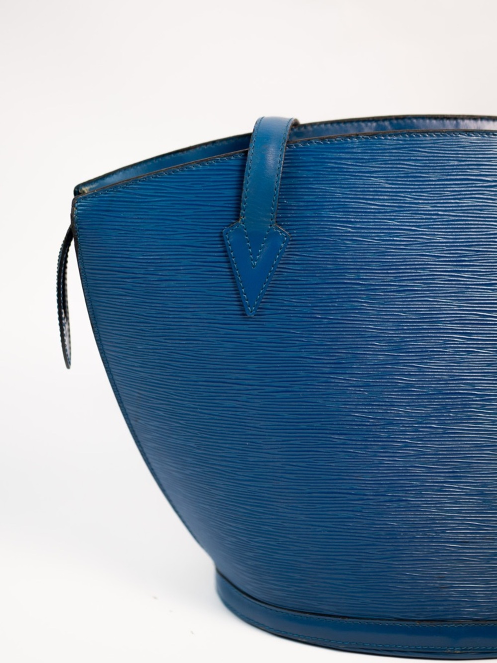 Louis Vuitton Blue Epi Leather Tote Bag - Picture 5 of 9